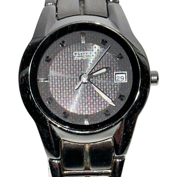 Citizen Eco-Drive EW1410-50E Paradigm Black Dial‎ Stainless Steel Date Watch main image 10